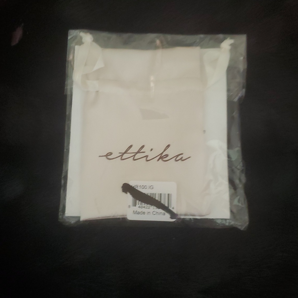 ETTIKA - SET OF 2 HEART HAIR CLIPS IN GOLD/COLOR/;SZ:ONE SIZE - Picture 4 of 5